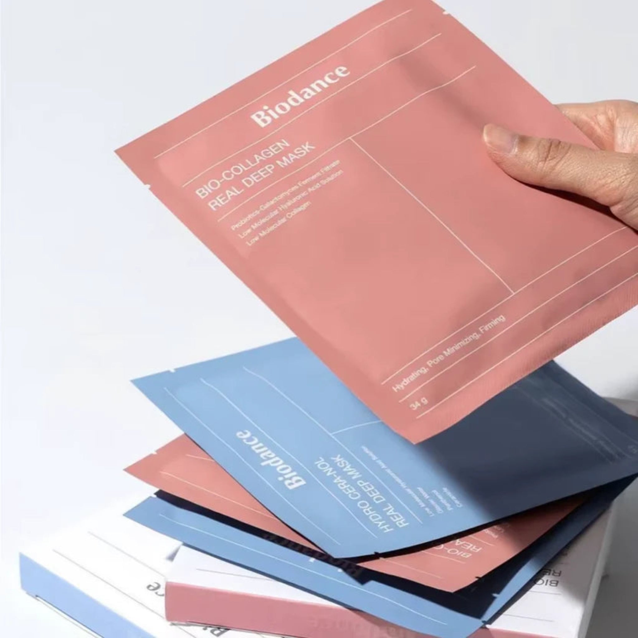 BIODANCE – Duo Toner Pads Gel Collagène & Cera-Nol (120 pads)