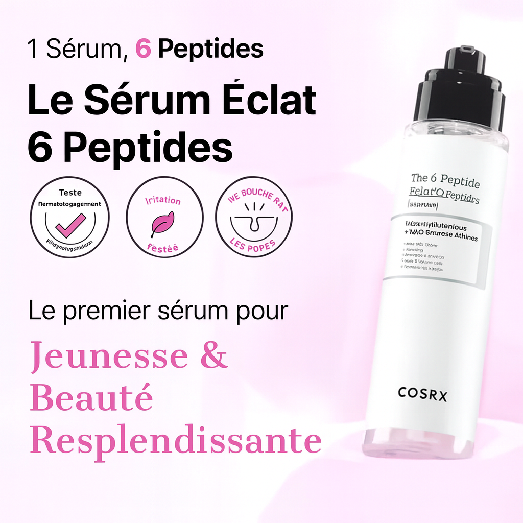 COSRX – Sérum rehausseur de collagène aux 6 peptides